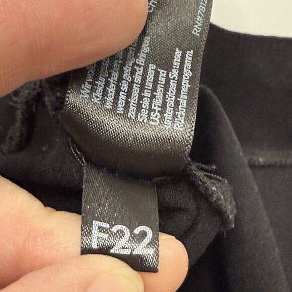 Eileen Fisher Crepe Ankle Pants Black Women’s Size 2X ? Viscose, Nylon, Elastane - Picture 8 of 10